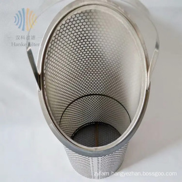 Stainless Steel Basket Filter for Industry Filtration